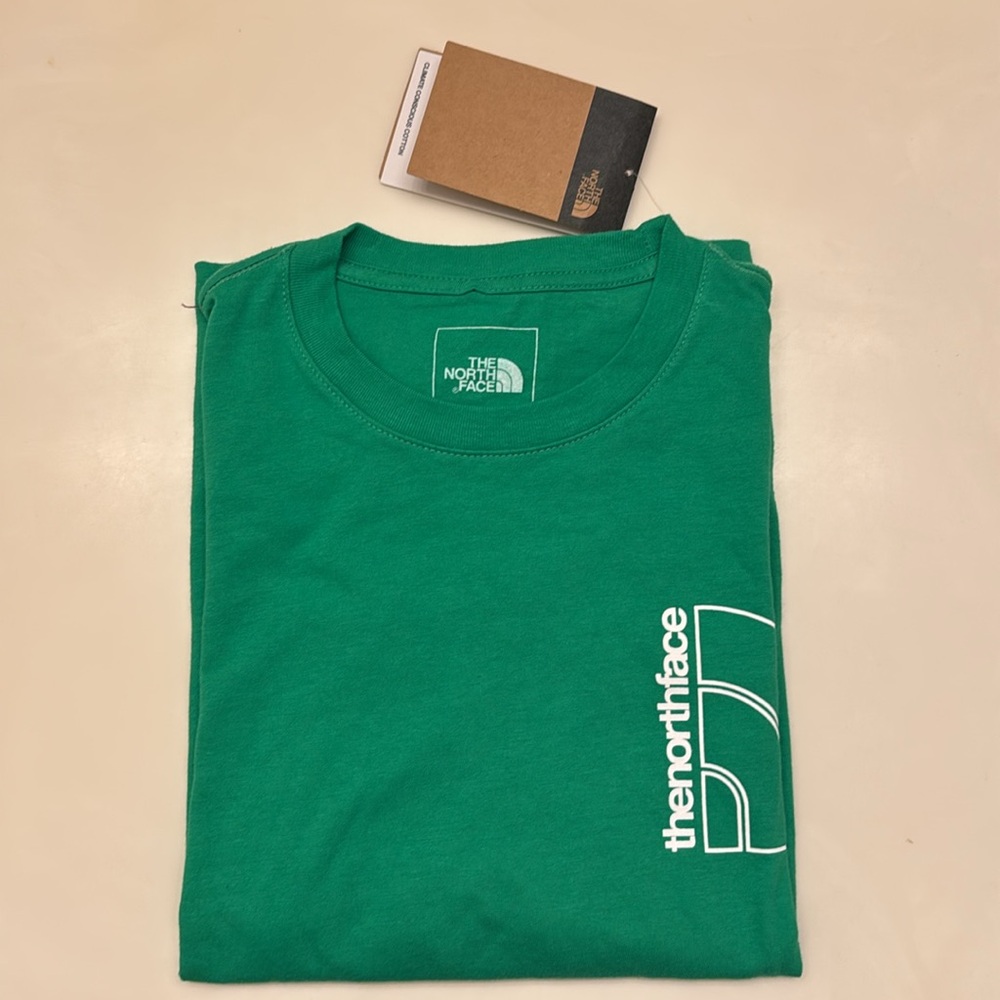 The North Face Short-Sleeve Outline Logo Tee Shirt - Picture 4 of 8